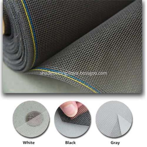 Plastic Coated Fiberglass Invisible Window Insect Screen